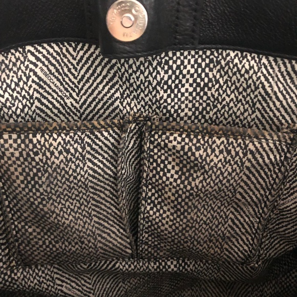 Rebecca Minkoff Black Leather Tote - Picture 5 of 5